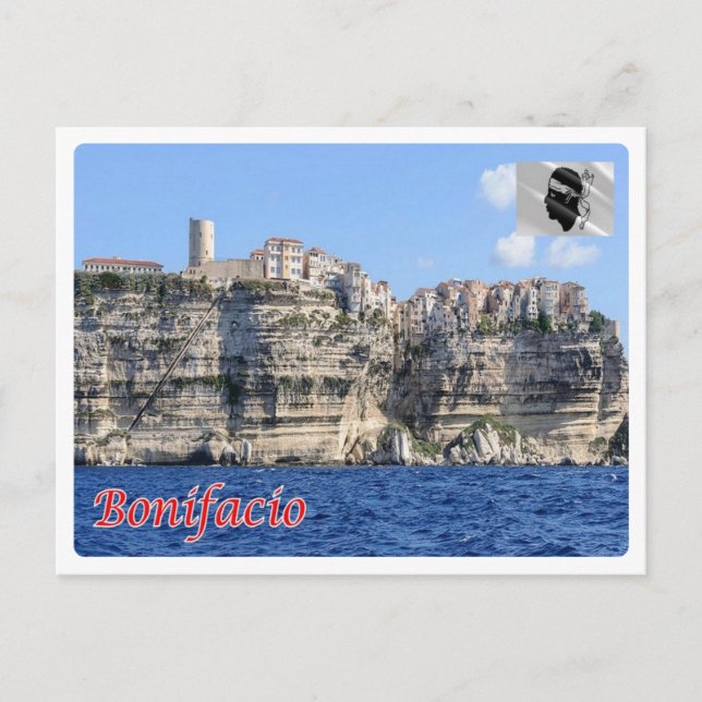 France - Corsica - Bonifacio - Postcard (Front)