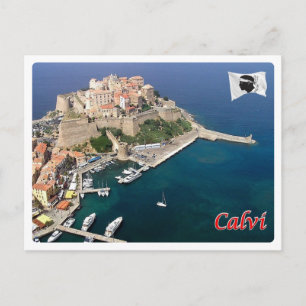 France - Corsica - Calvi - Postcard
