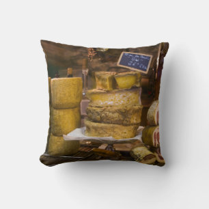 France, Corsica. Local cheeses and charcuterie Cushion