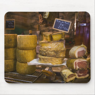 France, Corsica. Local cheeses and charcuterie Mouse Mat