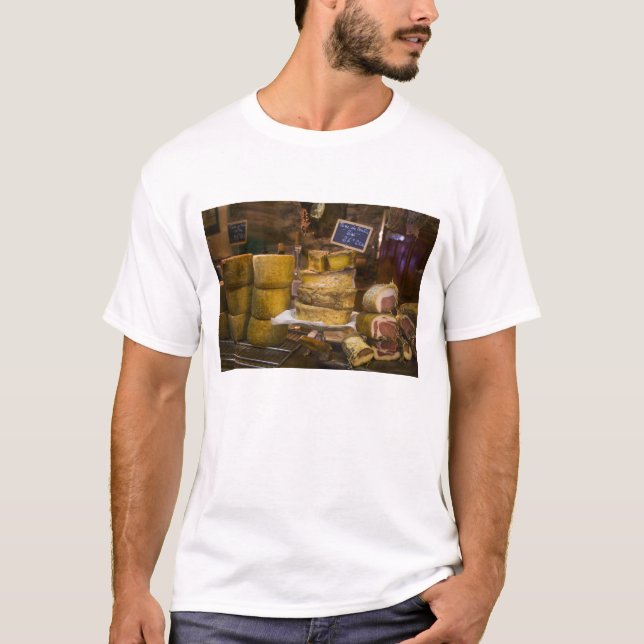 France, Corsica. Local cheeses and charcuterie T-Shirt (Front)