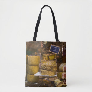 France, Corsica. Local cheeses and charcuterie Tote Bag