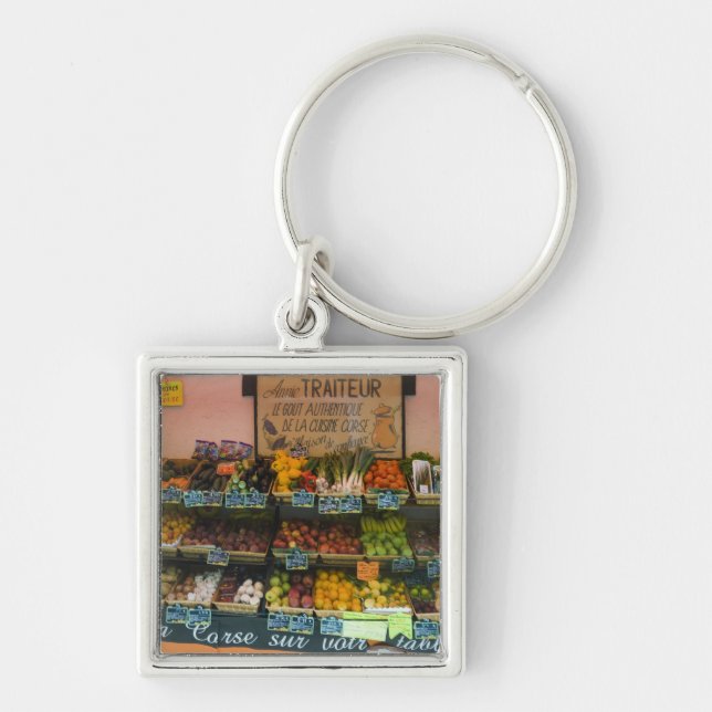 France, Corsica. The Taste of Authentic Corsican Key Ring (Front)