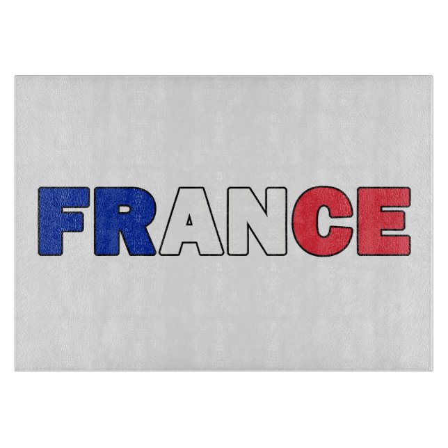 France Cutting Board (Front)