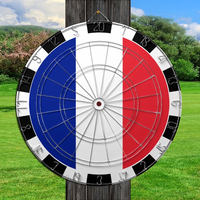 France Dartboard & French Flag / game board (Creator Uploaded)
