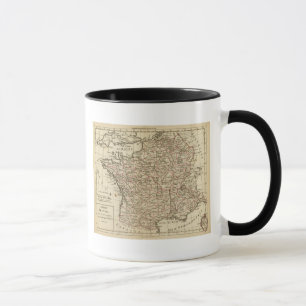 France, departemens mug