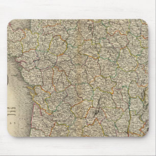 France Department Boundaries Mouse Mat