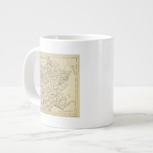 France departments large coffee mug