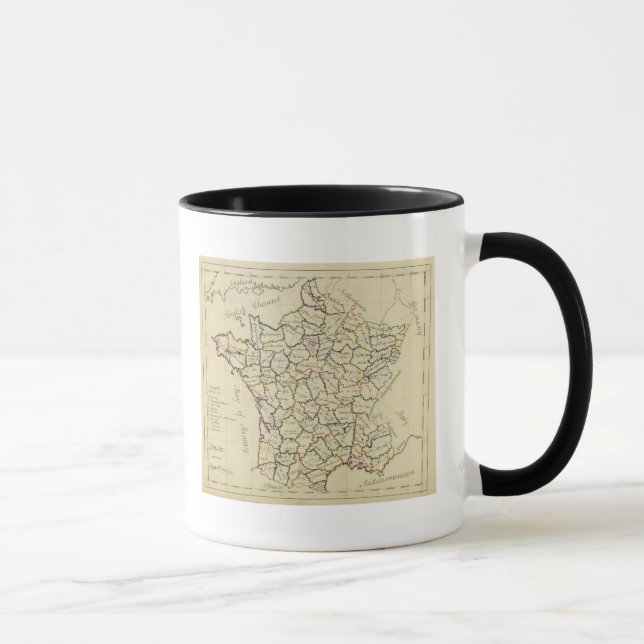 France departments mug (Right)