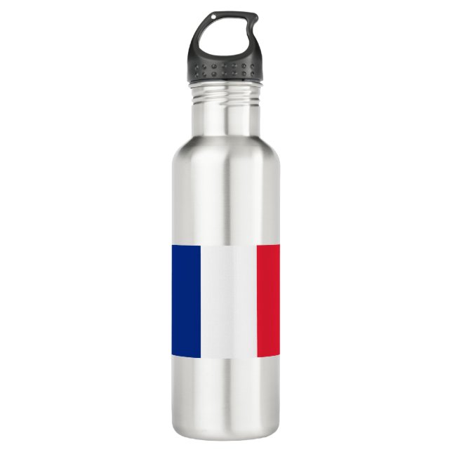 France Flag 710 Ml Water Bottle (Front)