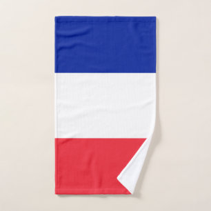 France Flag Bath Towel Set
