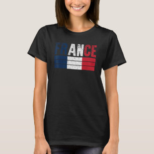 France Flag City French Mens Womens Kids T-Shirt