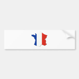 France Flag Colours! Bumper Sticker