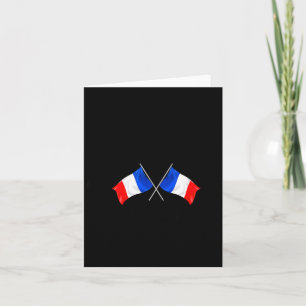 France Flag French Gift France Friend France Paris Card