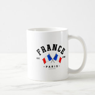 France Flag French Gift France Friend France Paris Coffee Mug
