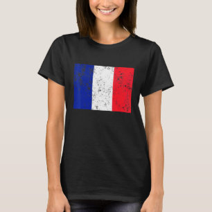 France Flag French Vintage T-Shirt