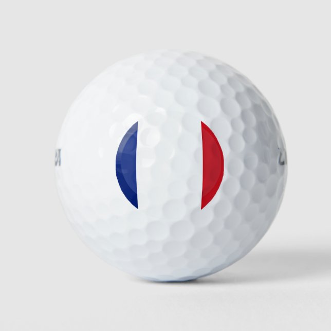France flag golf balls (Front)