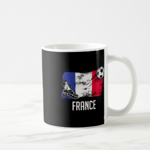 France Flag Jersey French Soccer Team French Coffee Mug