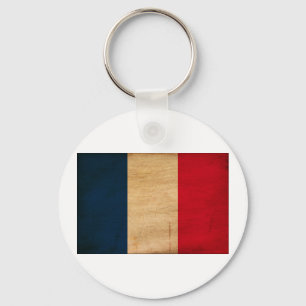 France Flag Key Ring