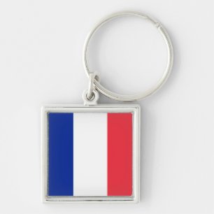 France Flag Keychain