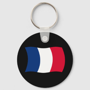 France Flag Keychain