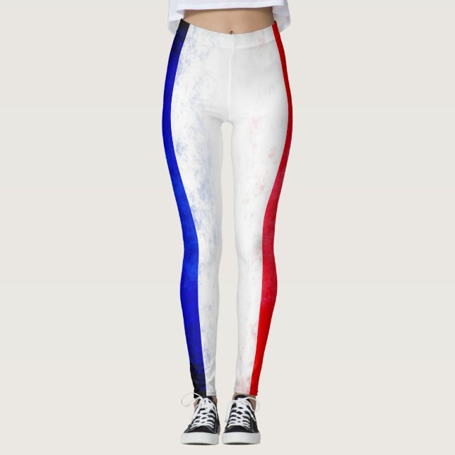 France Flag Leggings (Front)