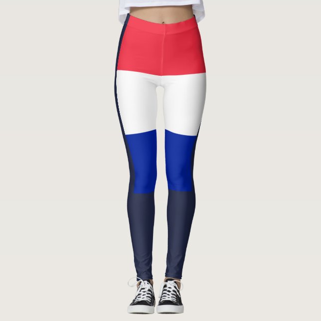 France flag leggings (Front)