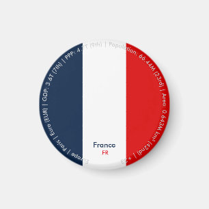 France Flag Magnet