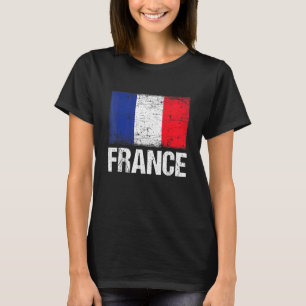 France Flag Men Women Kid Patriotic T-Shirt