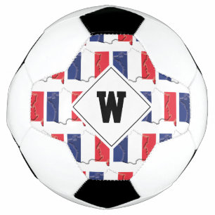 FRANCE FLAG Monogram Football