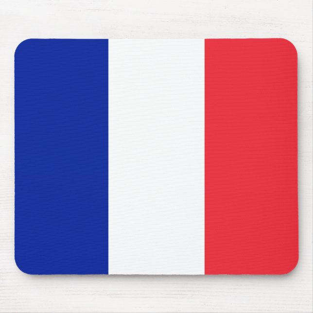 France Flag Mouse Mat (Front)