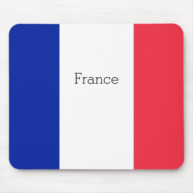 France Flag Mouse Mat (Front)