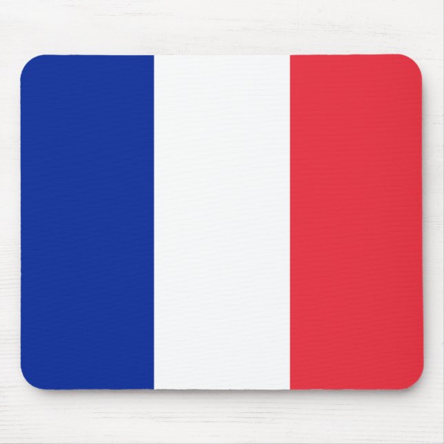 France Flag Mouse Mat (Front)