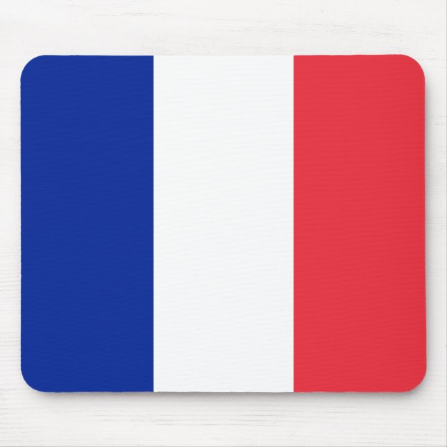France Flag Mousepad (Front)