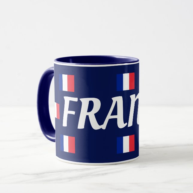 France Flag Mug (Front Left)