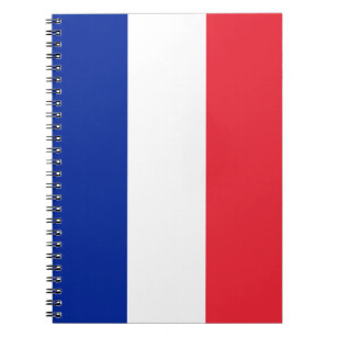 France Flag Notebook