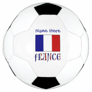 France Flag Personalised Football