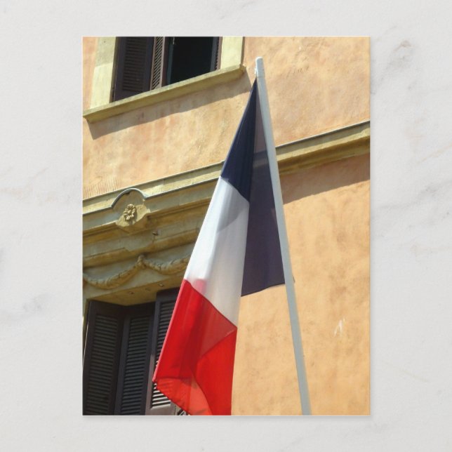 france flag postcard (Front)