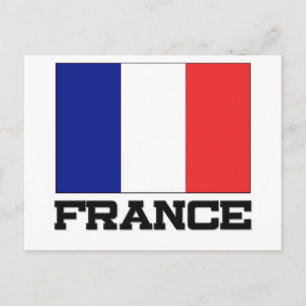 France Flag Postcard
