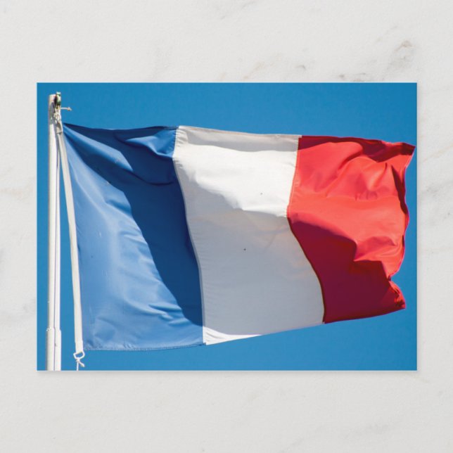 France Flag Postcard (Front)
