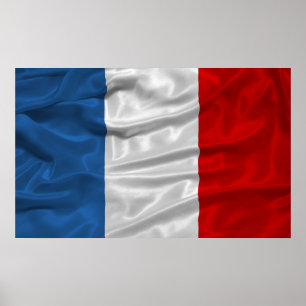 France Flag Poster