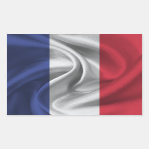 France  Flag Rectangular Sticker