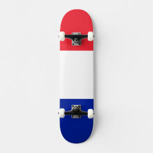 France Flag Skateboard