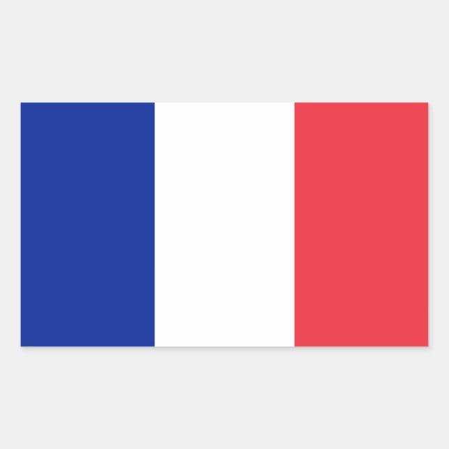 France Flag Sticker (Front)