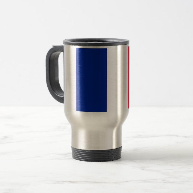 France Flag Travel Mug (Front Left)
