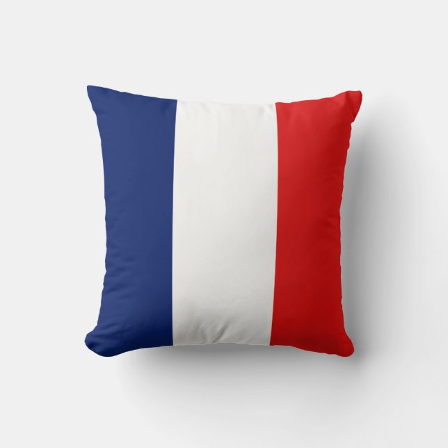 France Flag x Flag Pillow (Front)