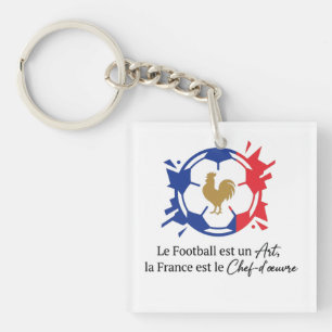 France Football Fans – Soccer Lover Gifts & Appare Key Ring