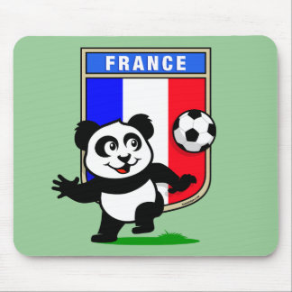 France Football Panda Mouse Mat