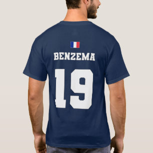 France Football Soccer Team #19 T-Shirt