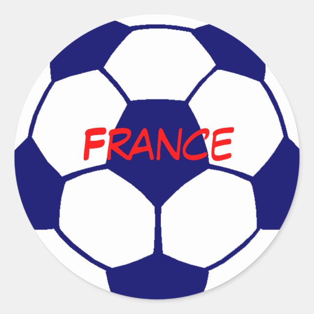 France football sticker (Front)
